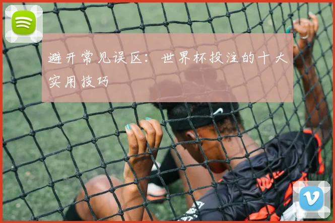 避开常见误区：世界杯投注的十大实用技巧