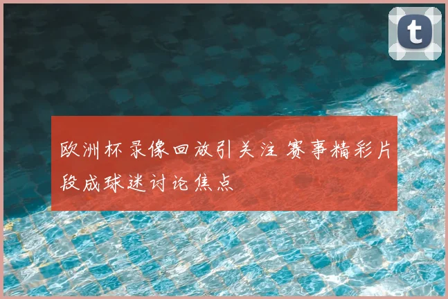 欧洲杯录像回放引关注 赛事精彩片段成球迷讨论焦点